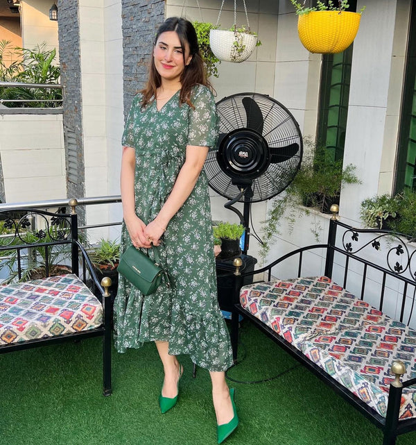 Effortless Elegance: Discovering the Perfect Full-Length Frock with Euphoria by Amna