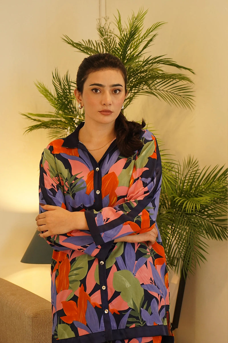 A vibrant burst of tropical hues