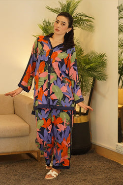 A vibrant burst of tropical hues