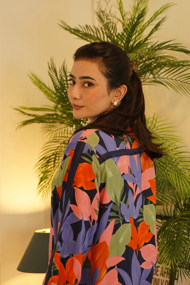 A vibrant burst of tropical hues