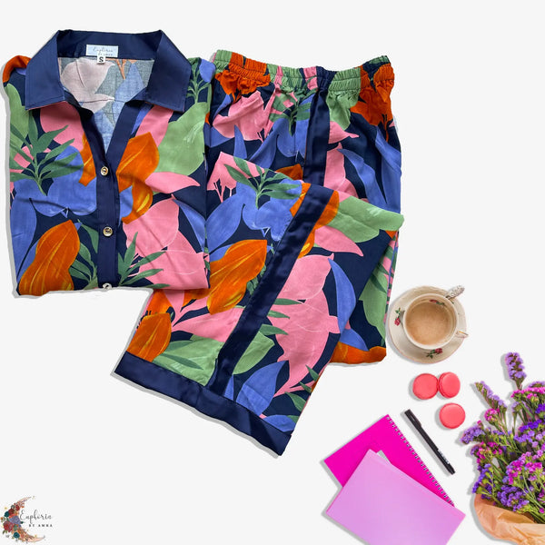 A vibrant burst of tropical hues