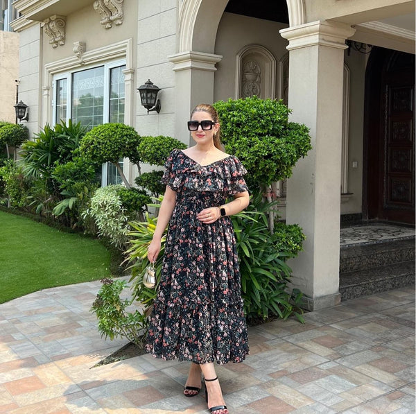 Black Floral