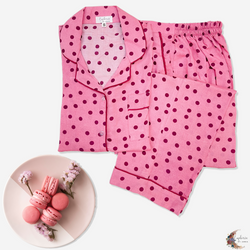 Berry Bliss Set 🍓(Pink with Dark Pink Polka Dots)