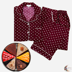 Maroon Polka (Copy)